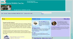 Desktop Screenshot of floridawildlifecare.org