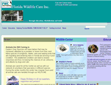 Tablet Screenshot of floridawildlifecare.org